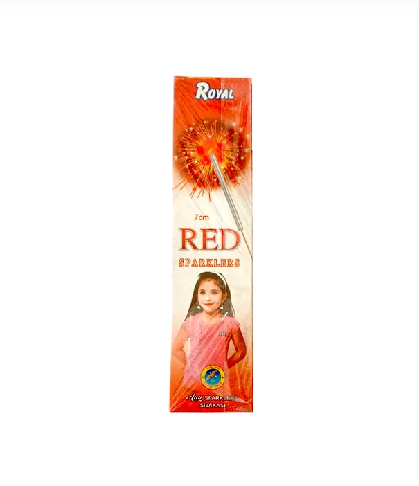 #23 7 cm Red Sparklers